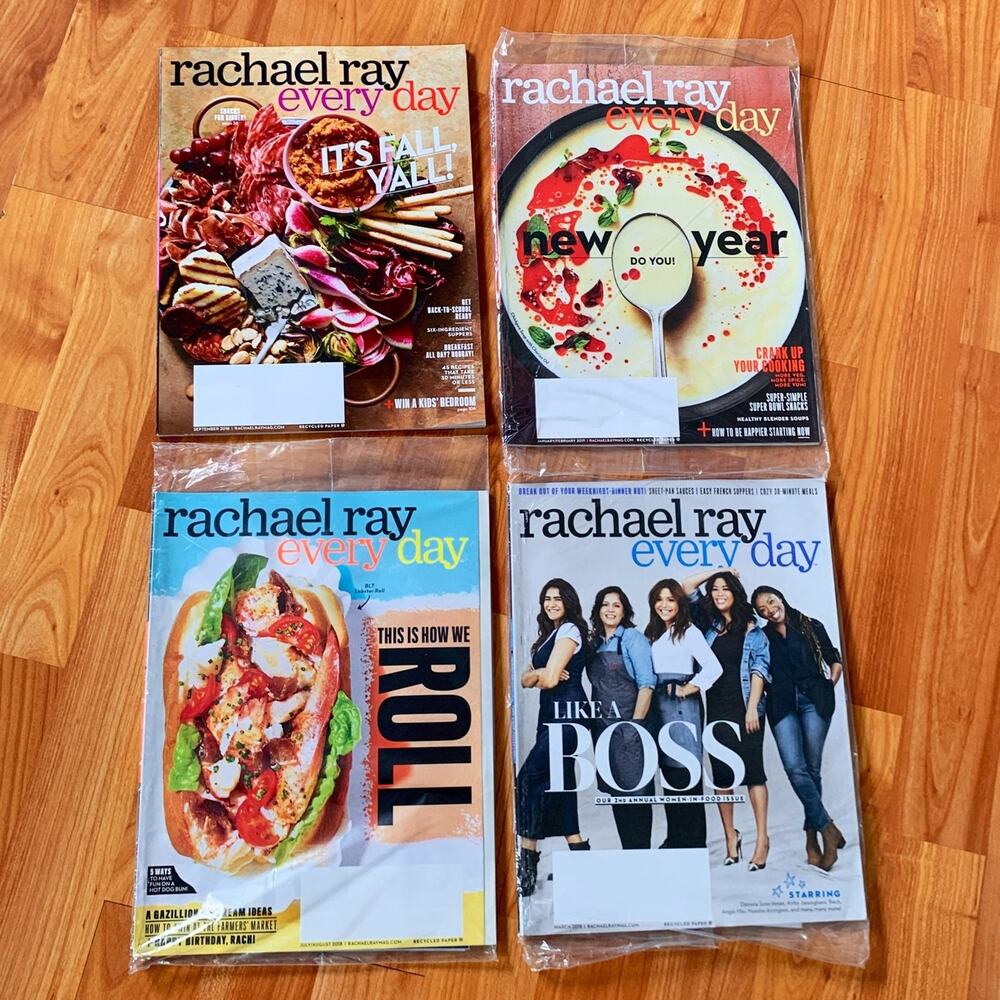 Bundle of‎ 4 Rachael Ray Everyv Day Magaz